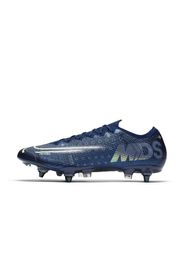 Scarpa da calcio per terreni morbidi Nike Mercurial Vapor 13 Elite MDS SG-PRO Anti-Clog Traction - Blu