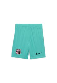 Shorts da calcio FC Barcelona 2020/21 Stadium per ragazzi - Terza - Verde