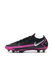 Scarpa da calcio per terreni duri Nike Phantom GT Elite FG - Nero