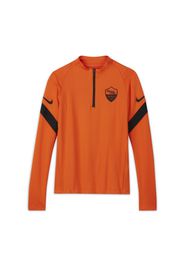 Maglia da calcio per allenamento con zip a 1/4 A.S. Roma Strike - Ragazzi - Arancione