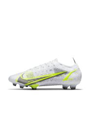 Scarpa da calcio per terreni duri Nike Mercurial Vapor 14 Elite FG - Bianco