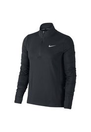 Top da running con zip a metà lunghezza Nike - Donna - Nero