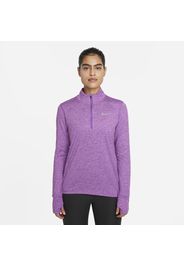 Top da running con zip a metà lunghezza Nike - Donna - Viola