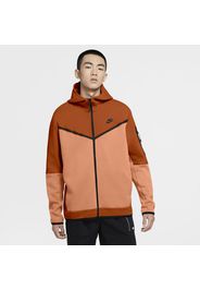 Felpa con cappuccio e zip a tutta lunghezza Nike Sportswear Tech Fleece - Uomo - Arancione
