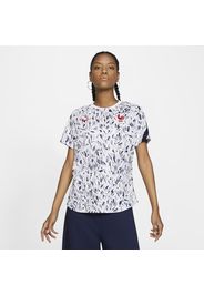 Maglia da calcio a manica corta FFF - Donna - Bianco