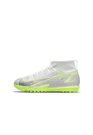 Scarpa da calcio per erba artificiale/sintetica Nike Jr. Mercurial Superfly 8 Academy TF - Bambini/Ragazzi - Bianco