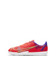 Scarpa da calcio per campi indoor/cemento Nike Jr. Mercurial Vapor 14 Academy IC - Bambini/Ragazzi - Rosso