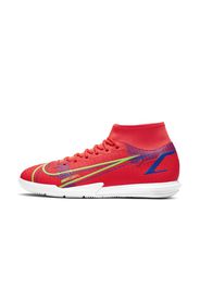 Scarpa da calcio per campi indoor/cemento Nike Mercurial Superfly 8 Academy IC - Rosso