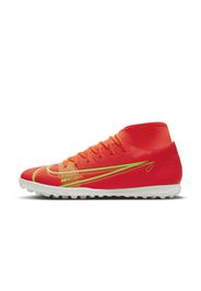 Scarpa da calcio per erba artificiale/sintetica Nike Mercurial Superfly 8 Club TF - Rosso