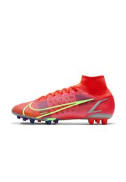 Scarpa da calcio per erba artificiale Nike Mercurial Superfly 8 Elite AG - Rosso