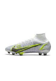 Scarpa da calcio per terreni duri Nike Mercurial Superfly 8 Elite FG - Bianco