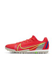 Scarpa da calcio per erba sintetica Nike Mercurial Vapor 14 Pro TF - Rosso