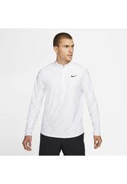 Maglia da tennis con zip a metà lunghezza NikeCourt Dri-FIT Advantage - Uomo - Bianco