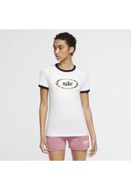 T-shirt Ringer Nike Sportswear Femme - Donna - Bianco