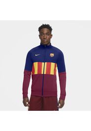 Track jacket da calcio FC Barcelona - Uomo - Blu