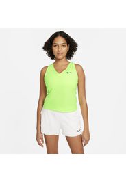 Canotta da tennis NikeCourt Victory - Donna - Verde