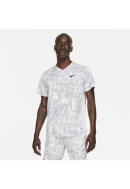 Maglia da tennis stampata NikeCourt Dri-FIT Victory - Uomo - Bianco