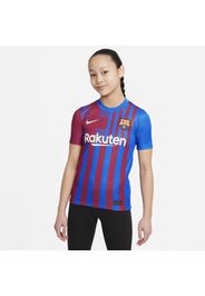 Maglia da calcio F.C. Barcelona 2021/22 Stadium per ragazzi - Home - Blu