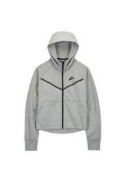 Felpa con cappuccio e zip a tutta lunghezza Nike Sportswear Tech Fleece Windrunner - Donna - Grigio