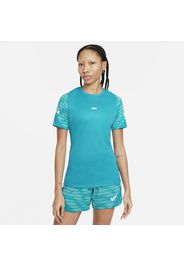 Maglia da calcio a manica corta Nike Dri-FIT Strike - Donna - Blu