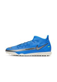 Scarpa da calcio per erba artificiale/sintetica Nike Phantom GT Club Dynamic Fit TF - Blu