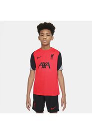 Maglia da calcio a manica corta Liverpool FC Strike - Ragazzi - Red