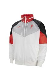 Giacca con cappuccio Liverpool FC Windrunner - Bianco