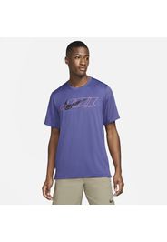 Maglia da training a manica corta Nike Sport Clash - Uomo - Viola