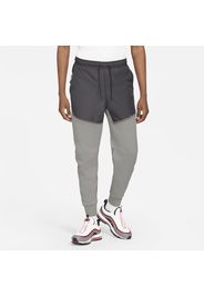 Pantaloni jogger in tessuto Nike Sportswear Tech Fleece - Uomo - Grigio