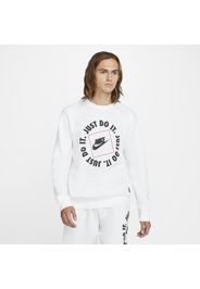 Maglia a girocollo in fleece Nike Sportswear JDI - Uomo - Bianco