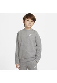 Maglia a girocollo in French Terry Nike Sportswear - Ragazzo - Grigio