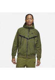 Giacca Windrunner non foderata con cappuccio Nike Sportswear Premium Essentials - Uomo - Verde