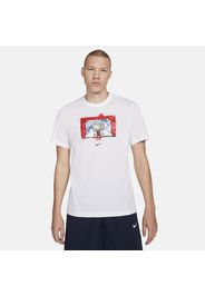 T-shirt da basket Nike Dri-FIT Photo - Uomo - Bianco