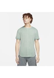 Maglia tinta a manica corta Nike Yoga - Uomo - Verde