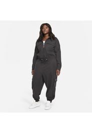 Nike Plus Size - Tuta intera Utility Sportswear Swoosh - Donna - Nero