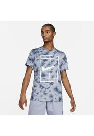 T-shirt da tennis tie-dye NikeCourt - Uomo - Viola