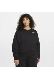 Nike Plus Size - Maglia a girocollo Sportswear Essential - Donna - Nero