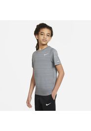 Maglia da training Nike Dri-FIT Miler - Ragazzo - Grigio