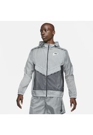 Giacca da running con grafica Nike Repel Wild Run Windrunner - Uomo - Grigio
