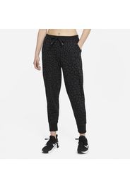 Pantaloni da training stampati Nike Dri-FIT Get Fit - Donna - Nero