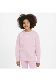 Felpa a girocollo Nike Sportswear Club Fleece - Ragazza - Rosa