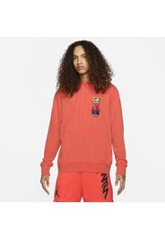 Felpa ad alte prestazioni con cappuccio Jordan Dri-FIT Zion - Uomo - Rosso