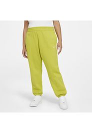 Nike Plus Size - Pantaloni in fleece Sportswear Trend - Donna - Verde