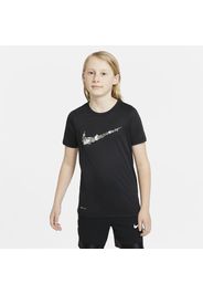 T-shirt da training Nike Dri-FIT - Ragazzo - Nero