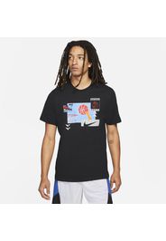 T-shirt da basket Nike - Uomo - Nero