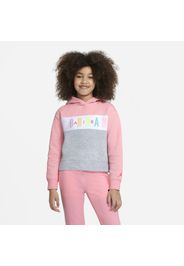 Felpa pullover con cappuccio Jordan - Ragazza - Rosa