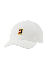 Cappello da tennis con logo NikeCourt Heritage86 - Bianco