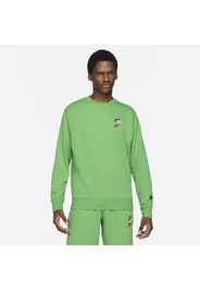 Maglia a girocollo in French Terry Nike Sportswear Essentials+ - Uomo - Verde