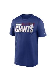 T-shirt Nike Dri-FIT Team Name Legend Sideline (NFL New York Giants) - Uomo - Blu