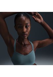 Bra imbottito a sostegno leggero Nike Zenvy Strappy – Donna - Blu